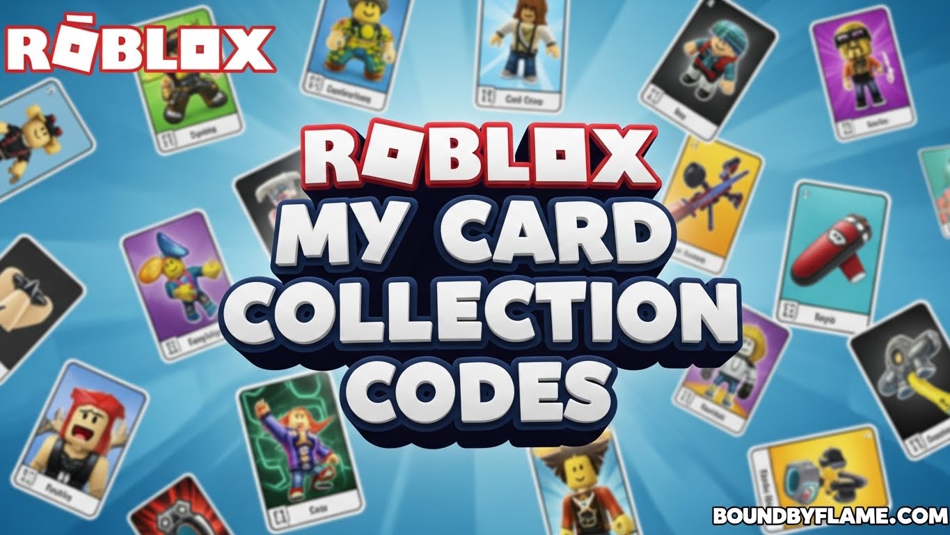 Roblox My Card Collection Codes March 2026 5 New Codes Available Roblox My Card Collection Codes 