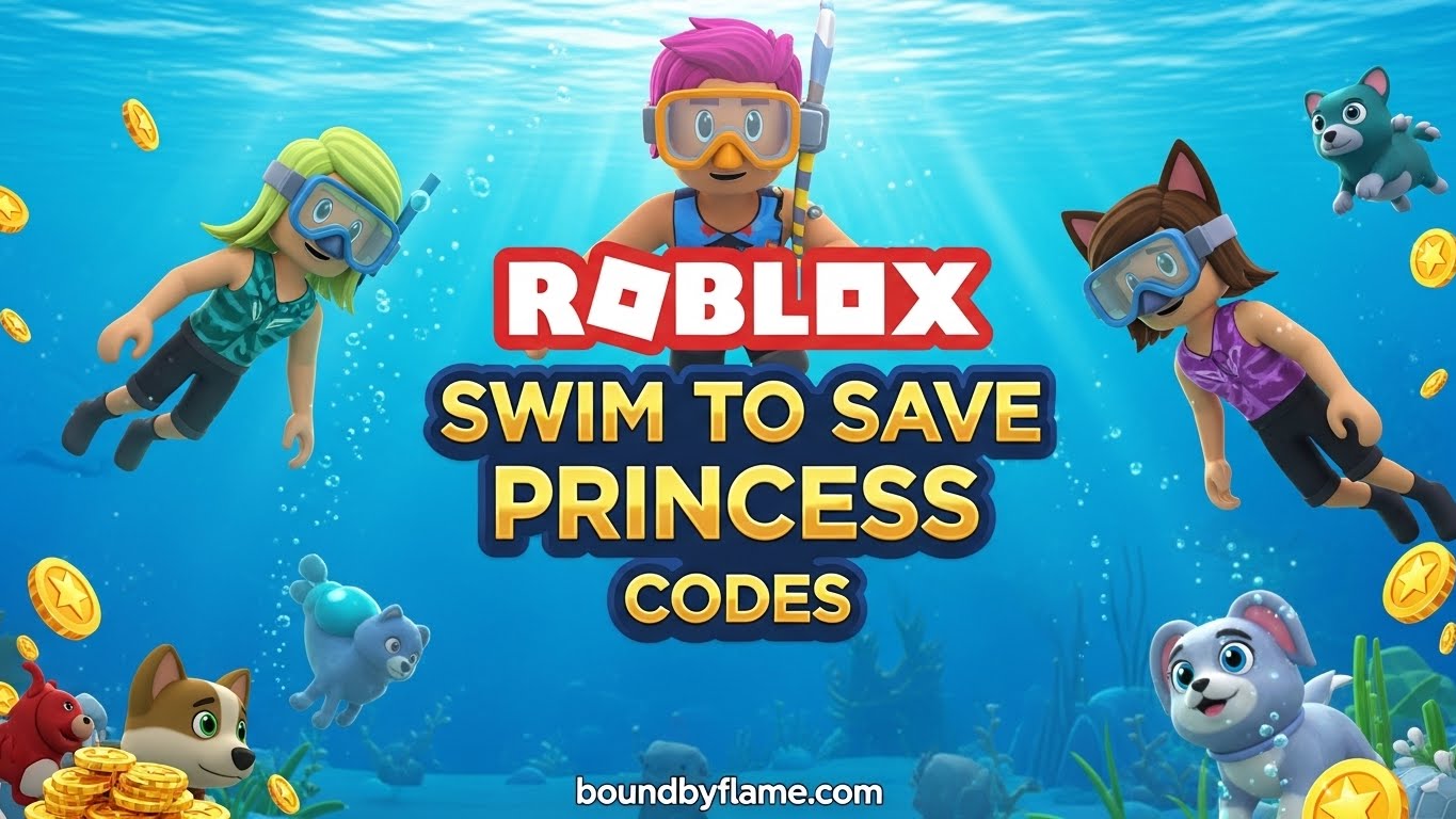 Roblox Swim To Save Princess Codes March 2026 10 New Codes Available Roblox Swim To Save Princess Codes 
