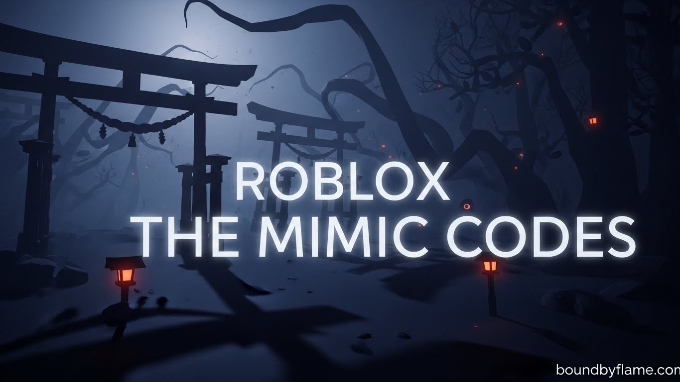 Roblox The Mimic Codes March 2026 4 New Codes Available Roblox The Mimic Codes 