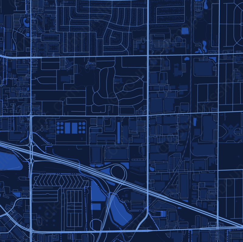 Des Plaines Dark Blue Vector Map 1 20K Boundless Maps Des Plaines 20000 Sdb 27cbb0 Preview 2 800x798 