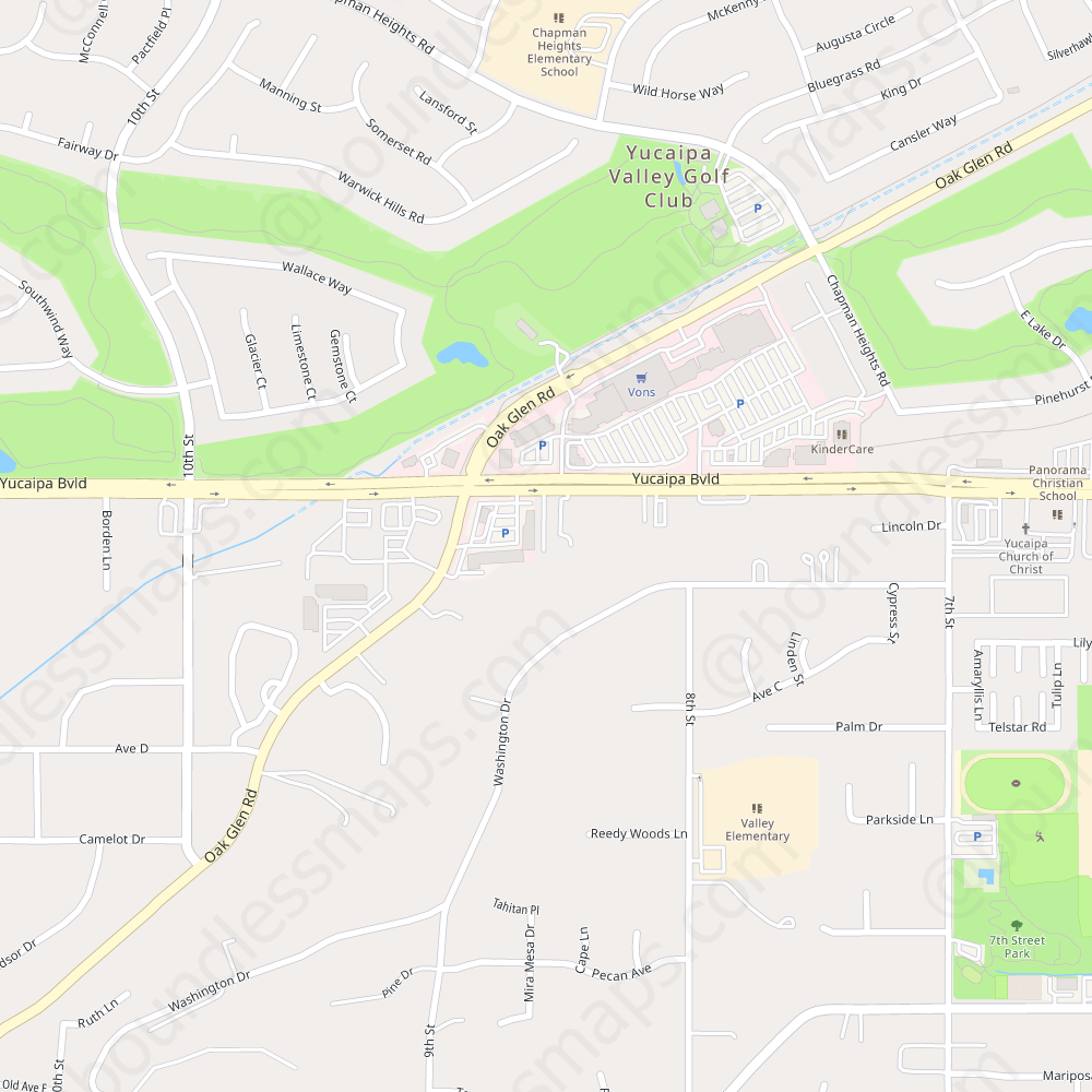 Yucaipa Modern Atlas Vector Map 10K Boundless Maps 10000 Sma 09cab0 Preview.