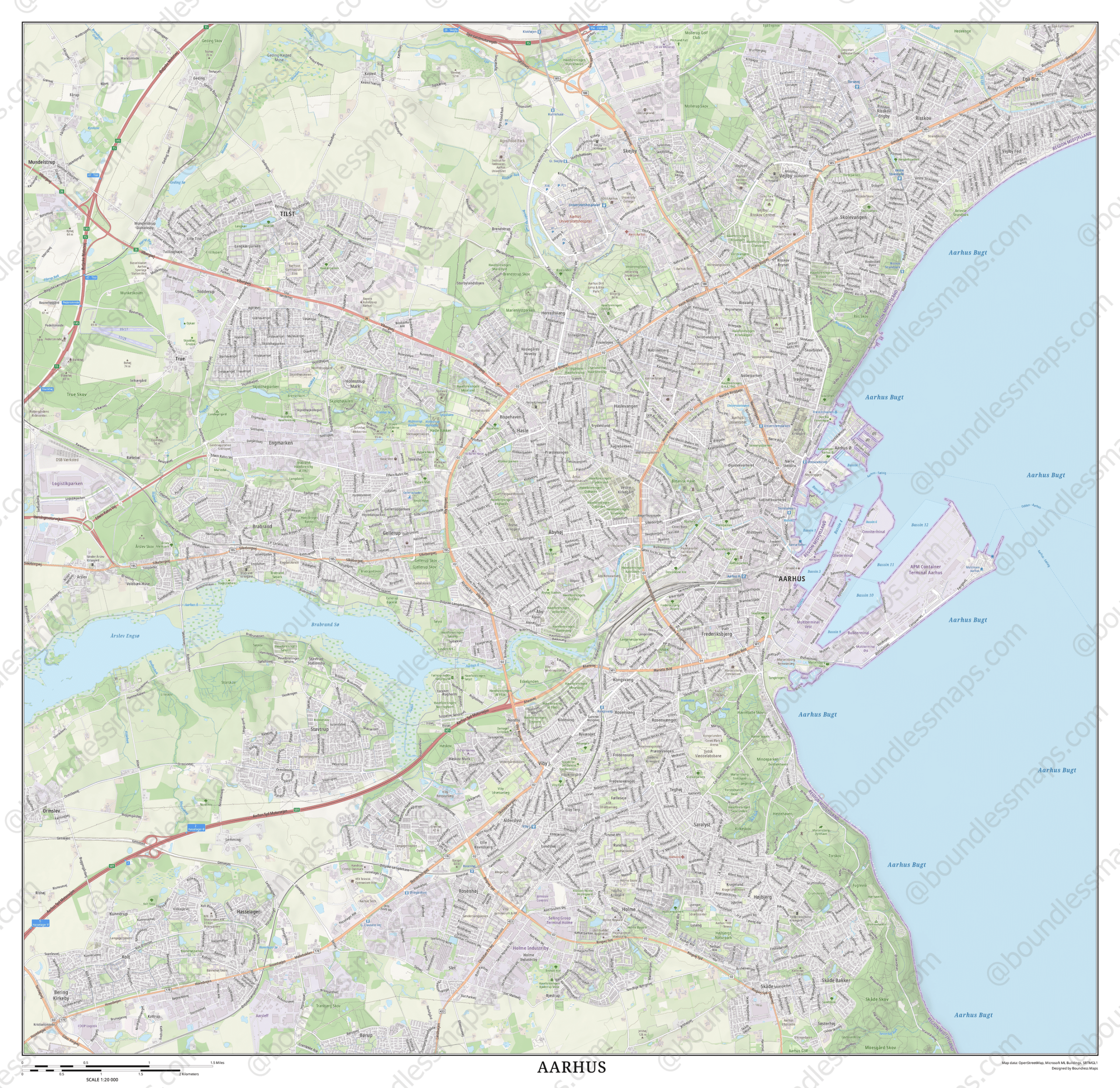 Aarhus Topo Atlas Vector Map 1 20K Boundless Maps Aarhus 20000 Sta 3c3229 Preview Scaled 