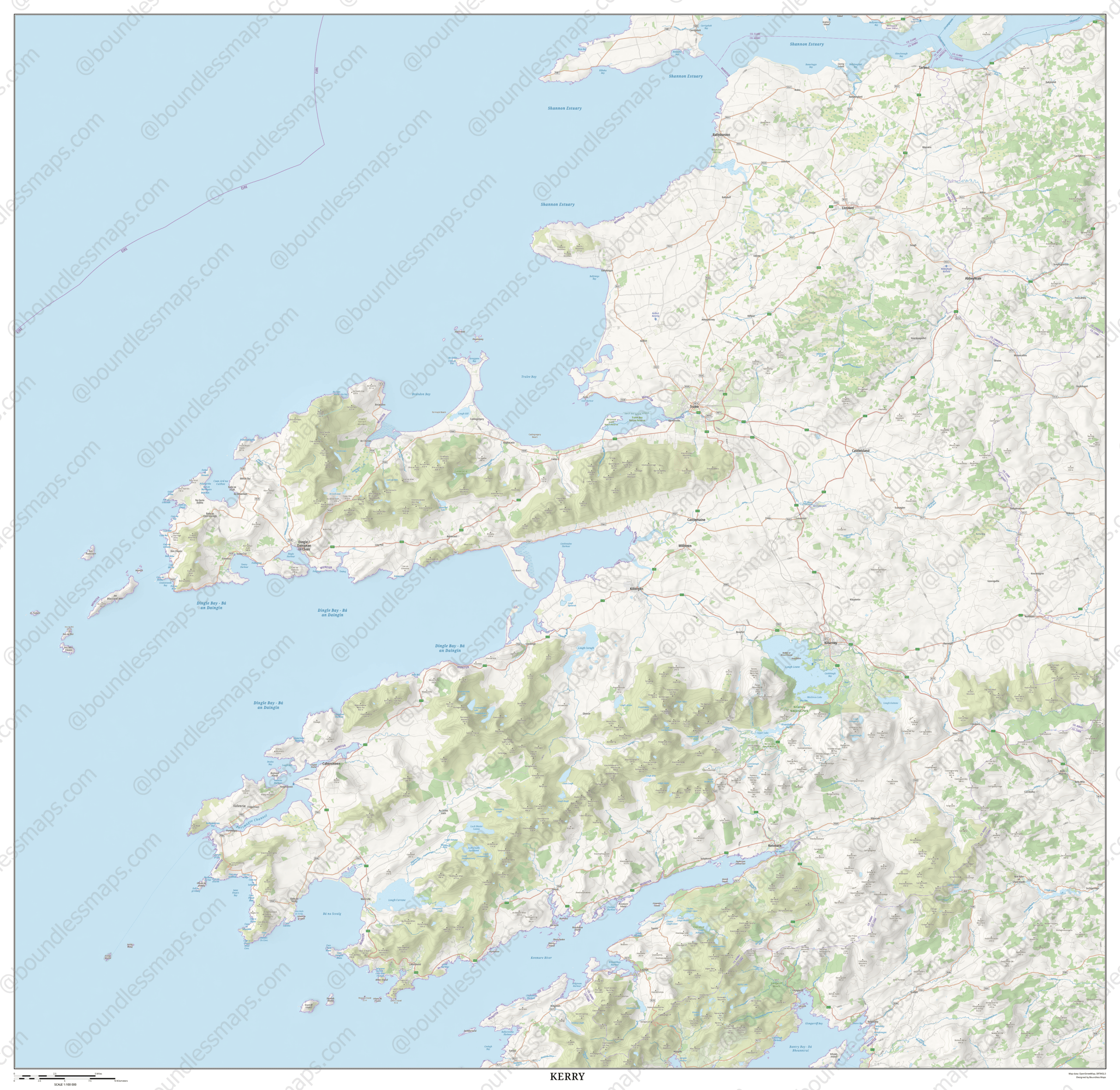 Kerry Topo Atlas Vector Map 1 100K Boundless Maps Kerry 100000 Sta 4a7545 Preview Scaled 