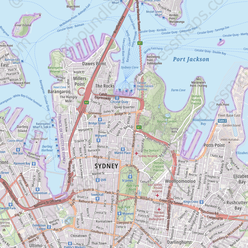Sydney Topo Atlas Vector Map 1 20K Boundless Maps Sydney 20000 Sta E41a24 Preview 1 