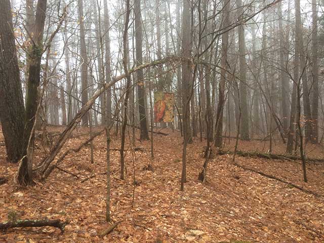 Cezanne Banner in Fog