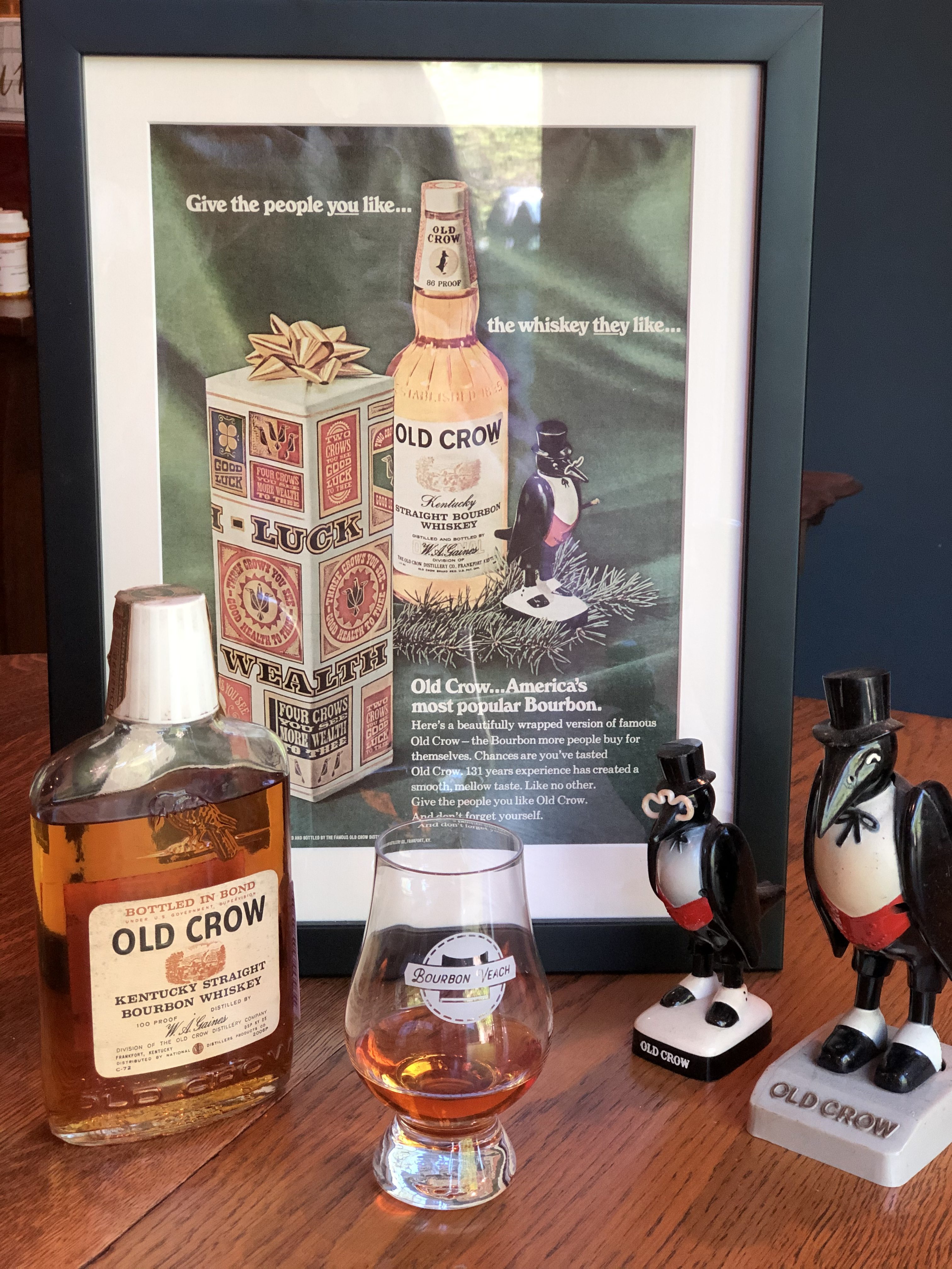 Flashback Friday Old Crow Bonded 1973