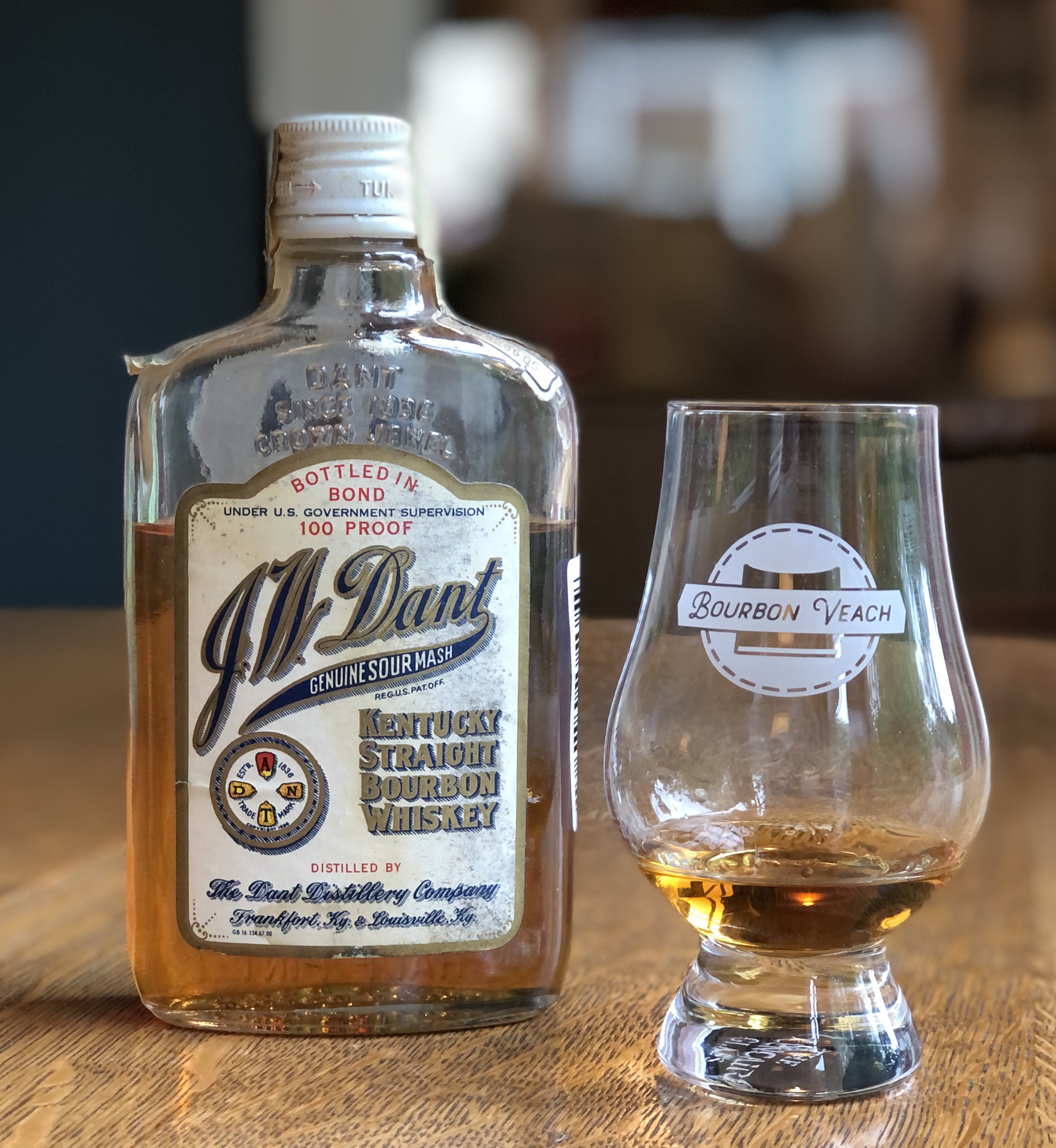 Flashback Friday – J.W. Dant Bottled-in-Bond 1977 – bourbonveachdotcom