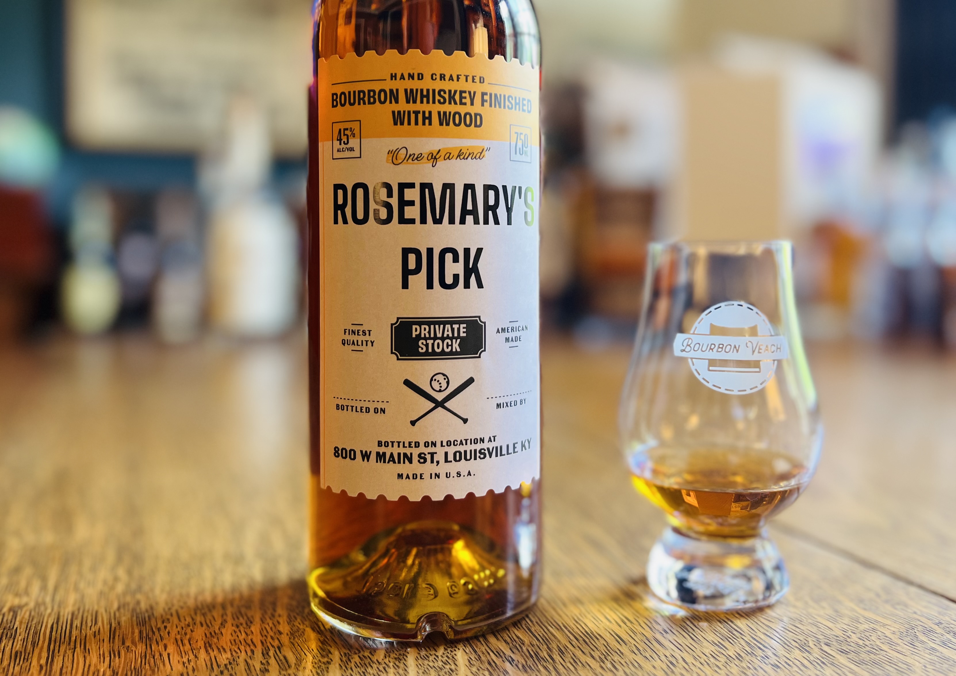 Big Bat Bourbon – Rosemary’s Pick