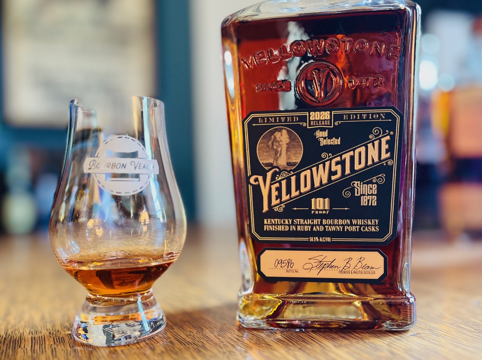 Yellowstone Limited Edition 2026 Bourbon Finished in Ruby and Tawny Port Casks