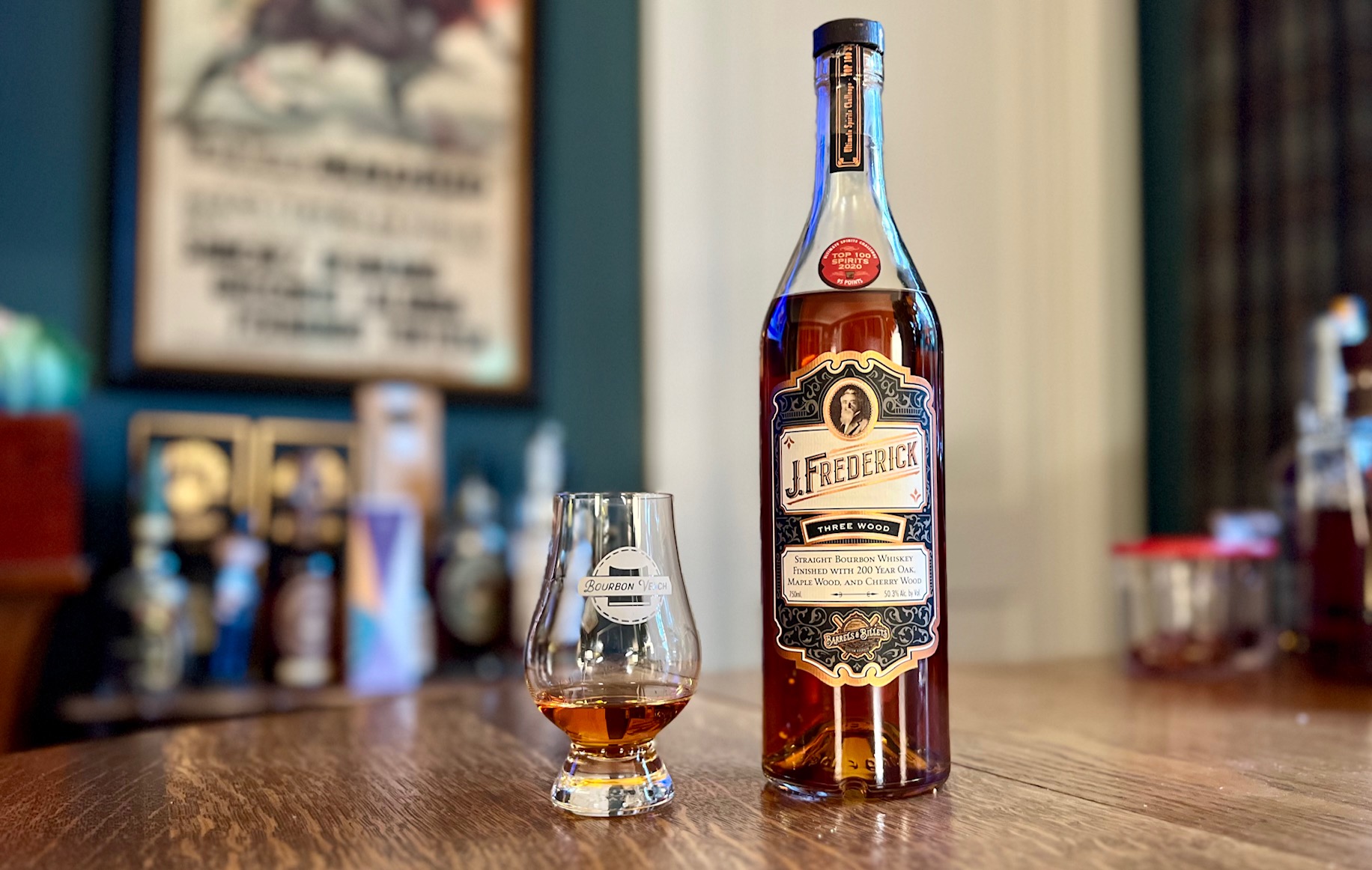 J. Frederick Three Wood Bourbon