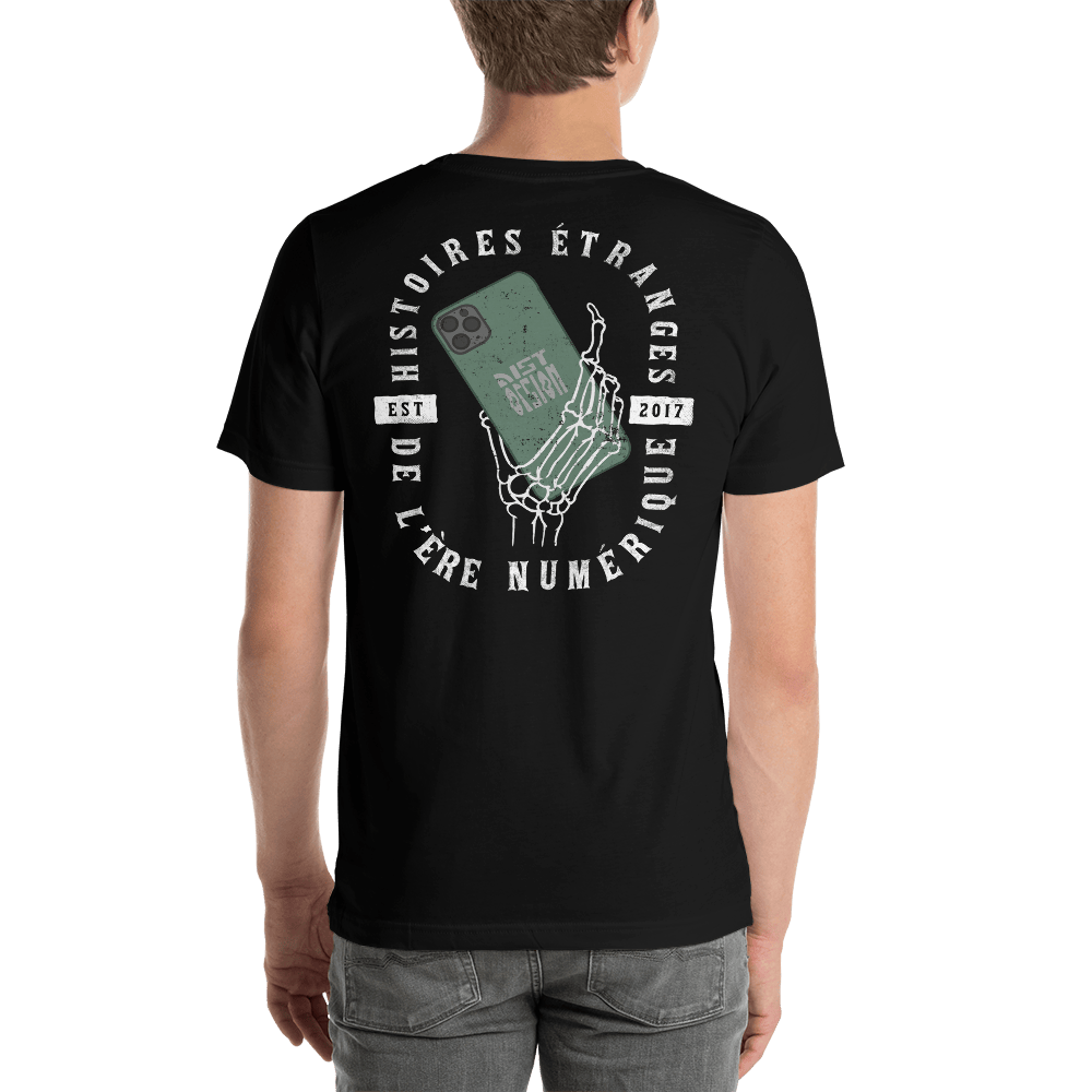 T-shirt Unisexe DEADPHONE (NOIR) - Distorsion Podcast