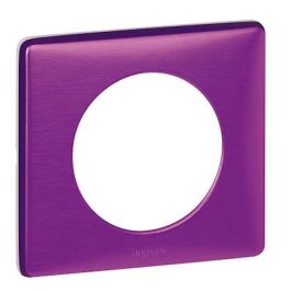PLAQUE METAL 1P VIOLET IRISE