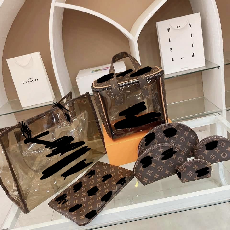Tanned clear makeup set