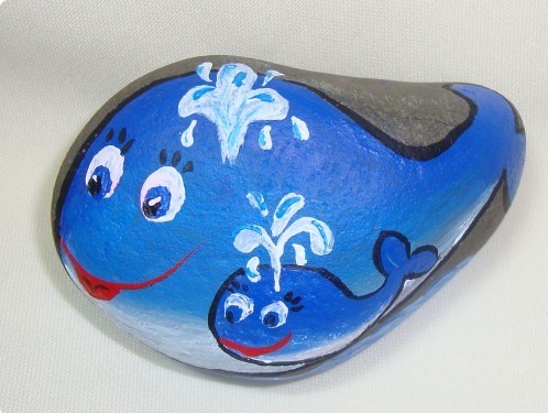 какими красками рисовать на камнях