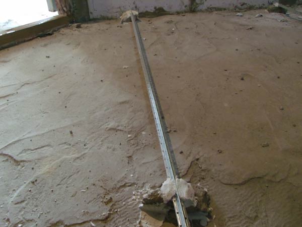 Плотность цементно-песчаной стяжки: удельный вес