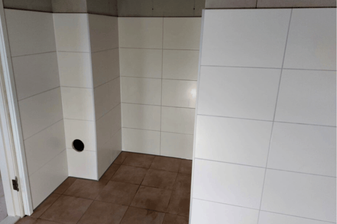 Tegelwerk bijkeuken
