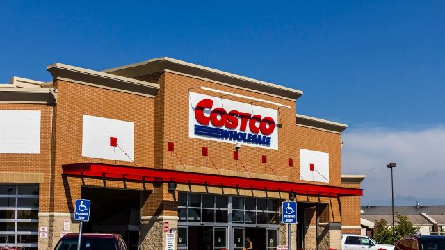Costco coffee aisle