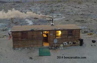 Once you reach the butte valley, check to see if the first come, first serve geologist's cabin is available. Buckhorn Boxcar Adopt A Cabin Mojave Desert Death Valley