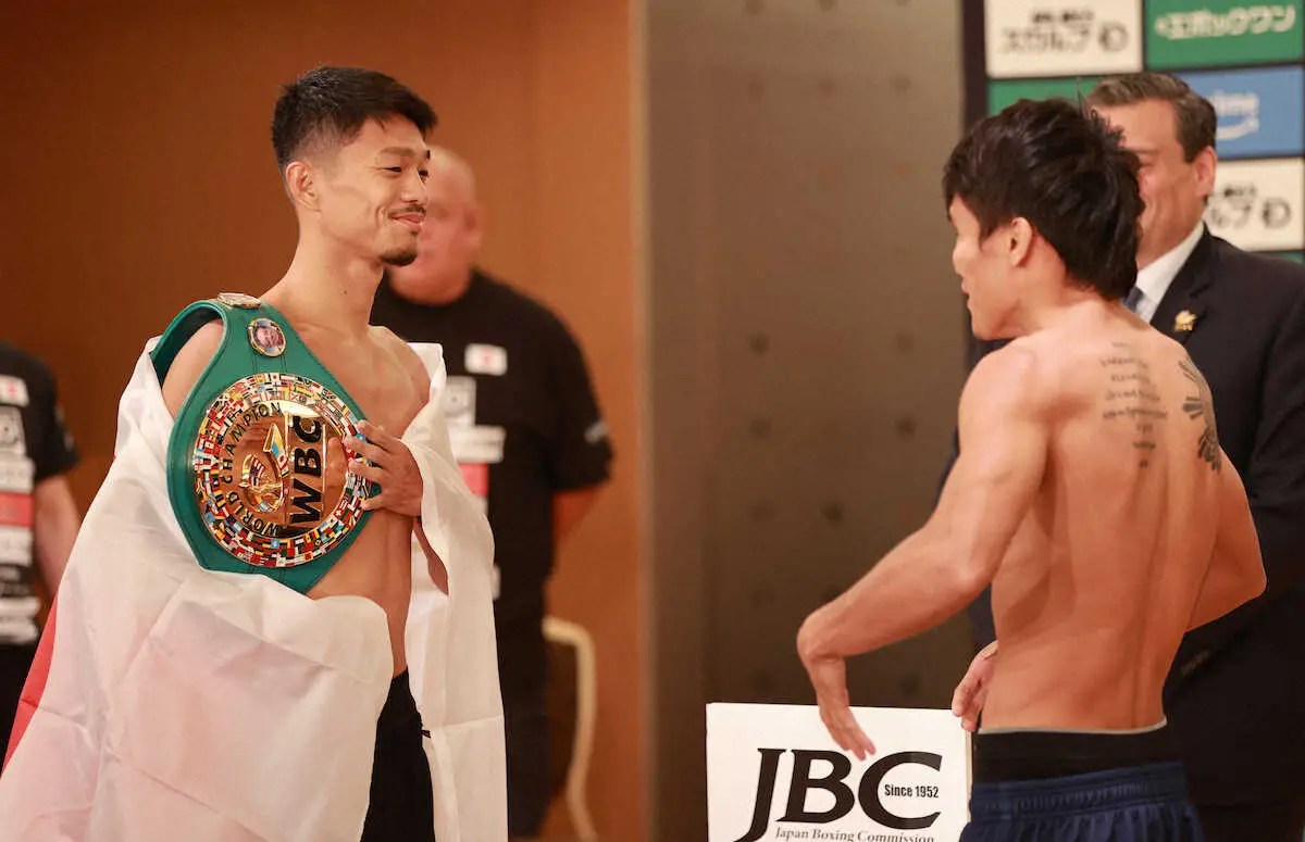 中谷潤人vsビンセント・アストロラビオ