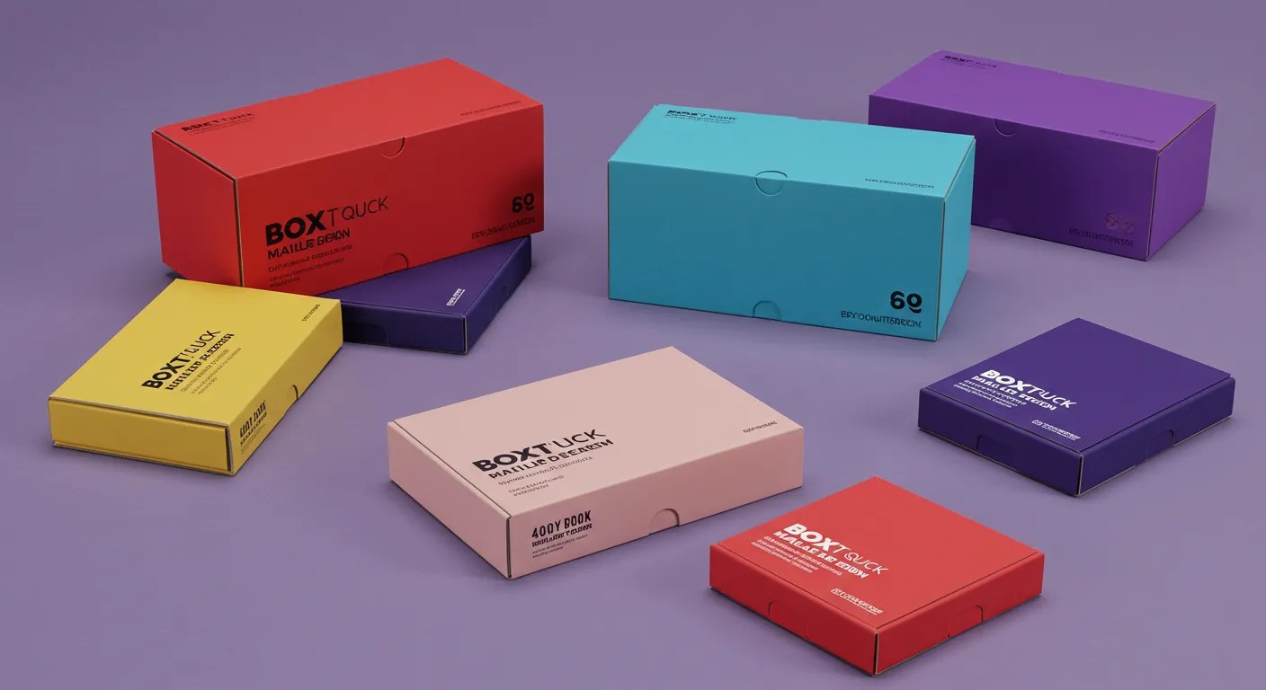 Colored Mailer Boxes