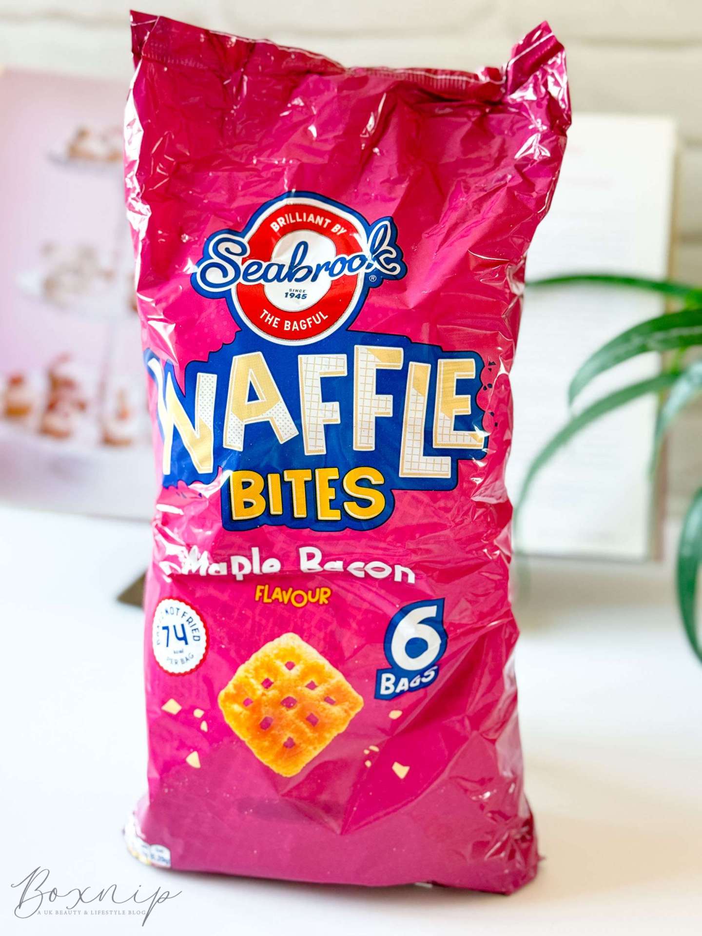 Seabrook Waffle Bites Maple Bacon Flavour