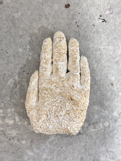 Mycomaterial Work - Hand Figure