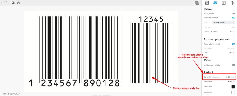 Code 11 Free Barcode Generator With Bar Width Reduction Vector Pdf Ai - Premium Light Texture Gallery - High Resolution