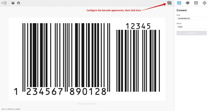 Batch Processing Features Design Multiple Barcodes Howtobarcode - Sunset Design Collection - High Resolution Quality