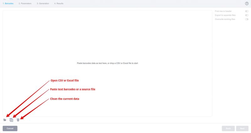Batch Processing Features Design Multiple Barcodes Howtobarcode - Retina Dark Images for Desktop