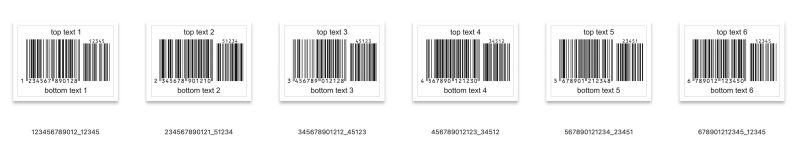Batch Processing Features Design Multiple Barcodes Howtobarcode - Minimal Backgrounds - Creative Retina Collection