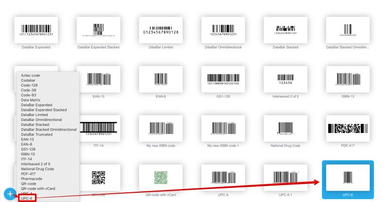 Upc E Barcode Generator Software Component - Light Art Collection - Retina Quality