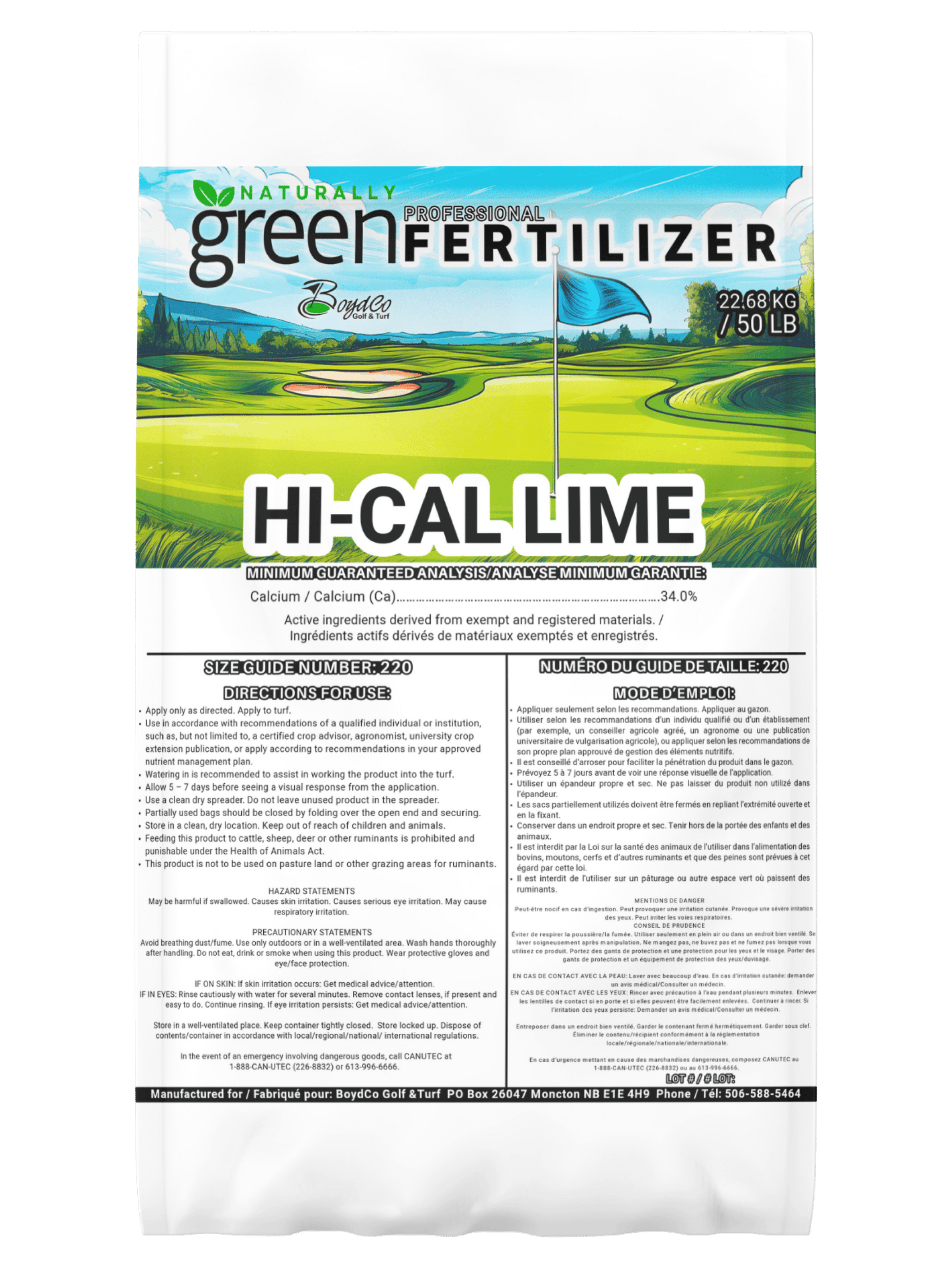 Hi-Cal Lime SGN 220