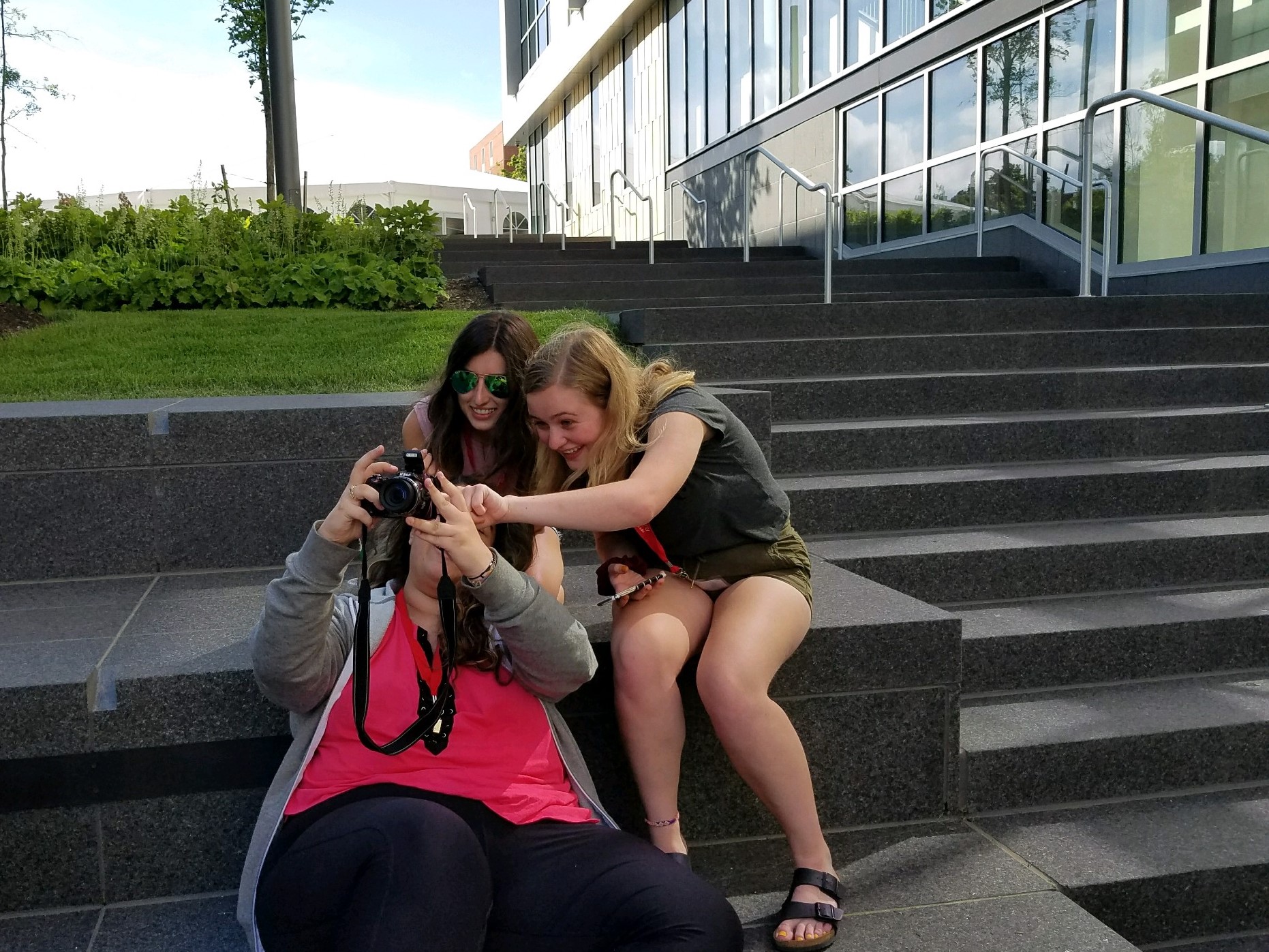 goofing at boyd
