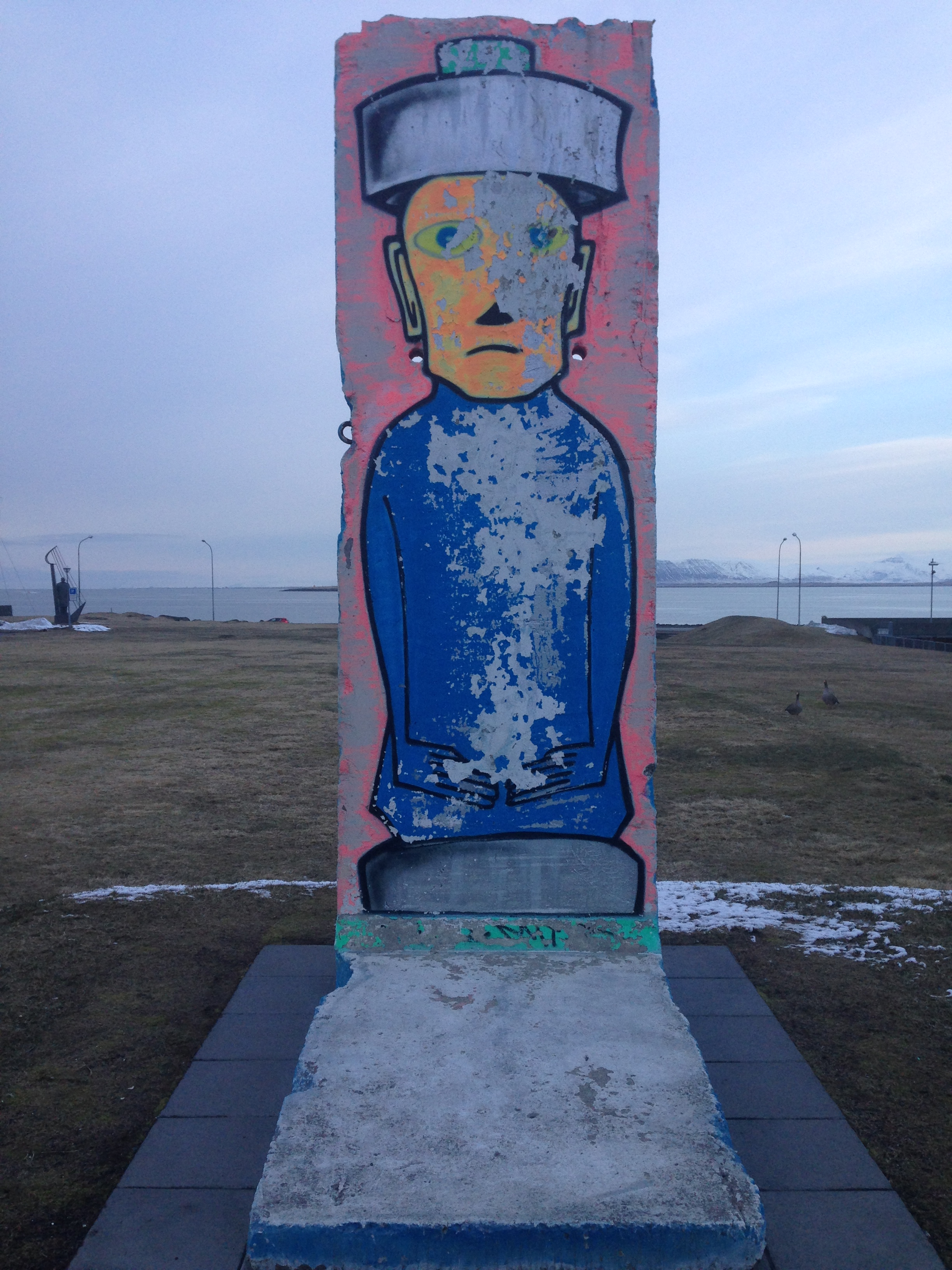 Street Art & Odd Images in downtown Reykjavik Iceland