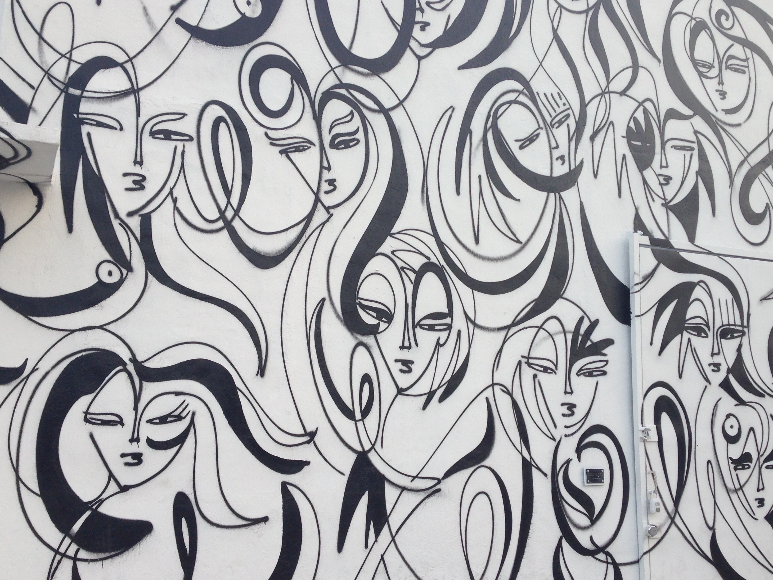 Wall Art at Wynwood Walls in Miami Florida