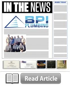 Chula Vista News BPI Plumbing