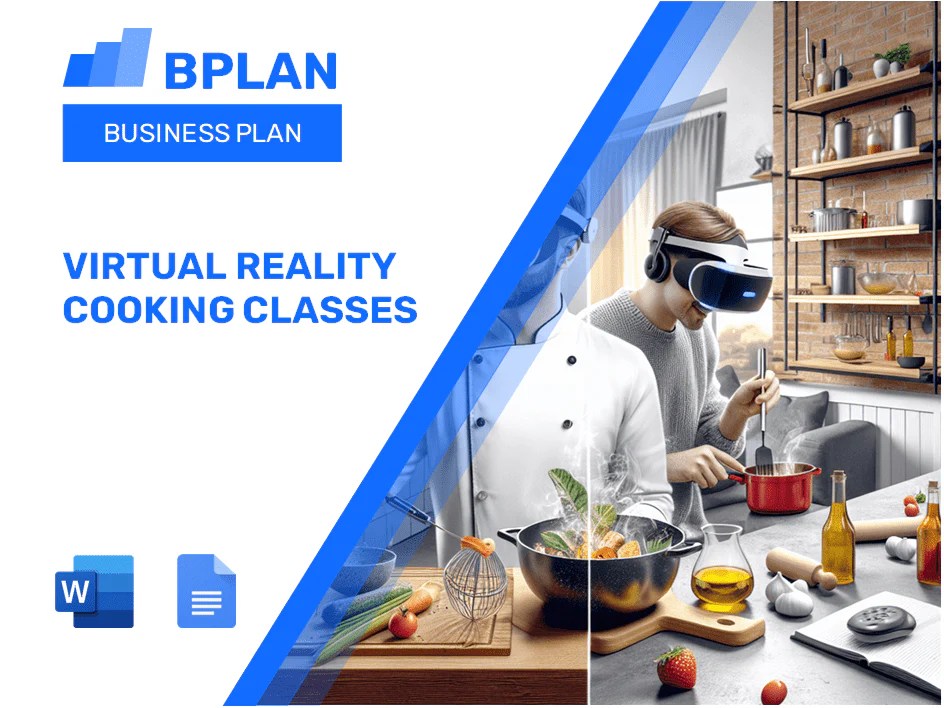 Virtual Reality Cooking Classes Business Plan Template