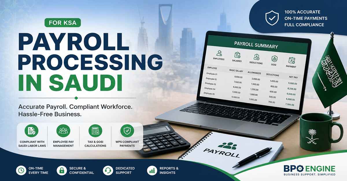 Payroll Processing in Saudi
