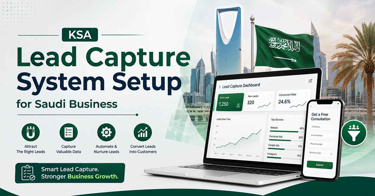 Lead Capture System Setup for Saudi Business
