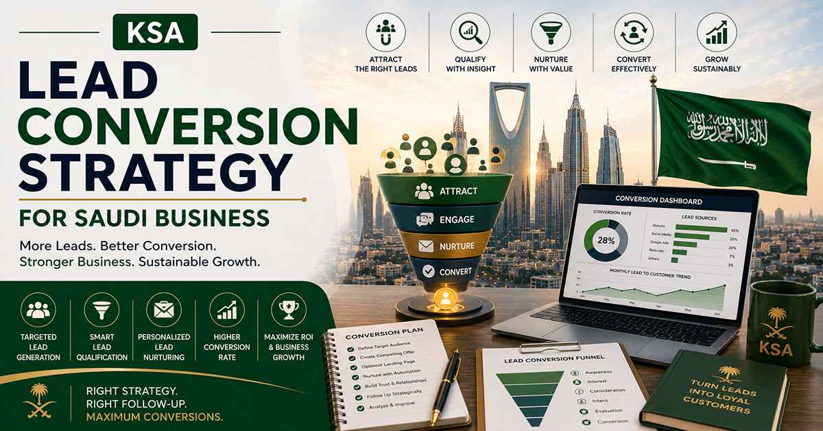 Lead Conversion Strategy for Saudi Business