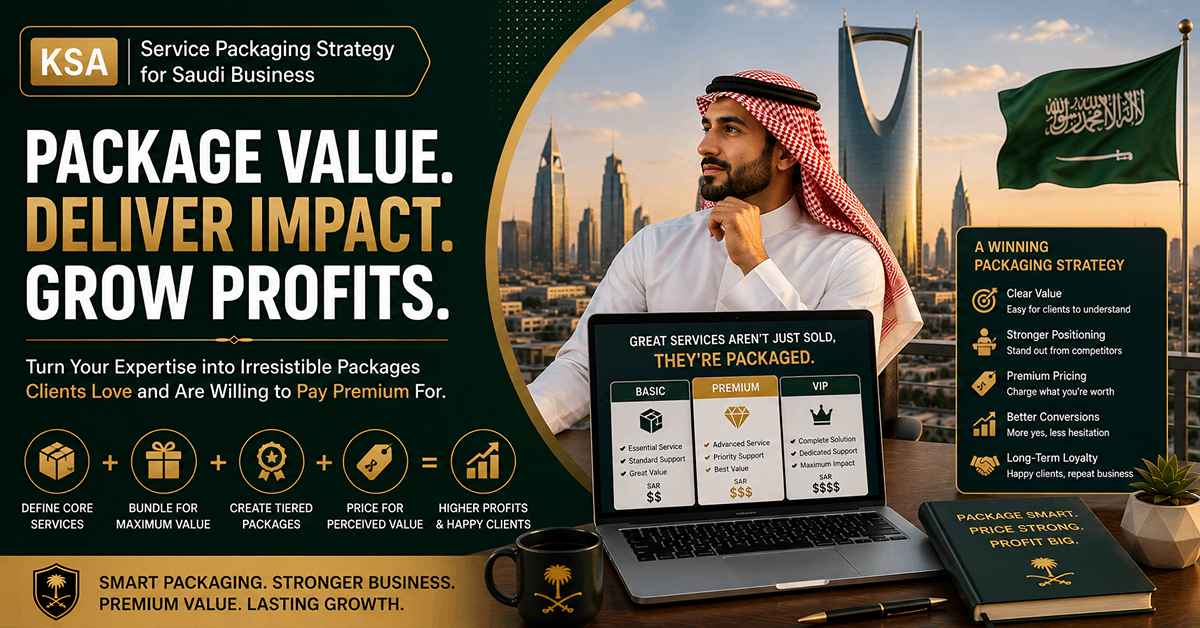 Service Packaging Strategy for Saudi Business