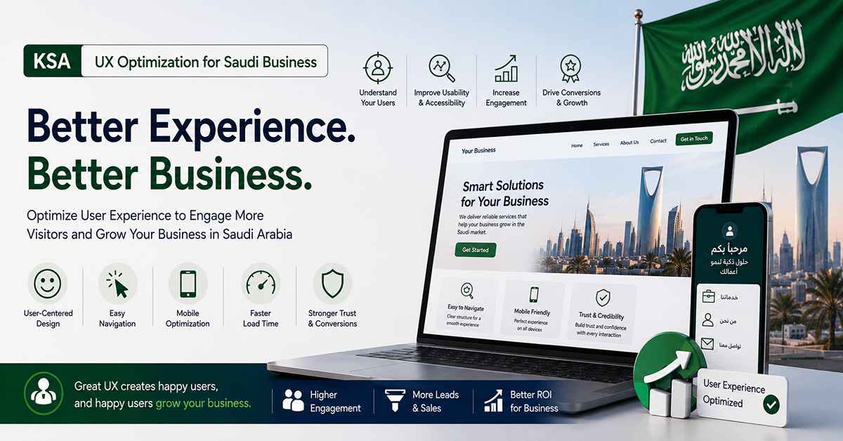 UX Optimization for Saudi Business