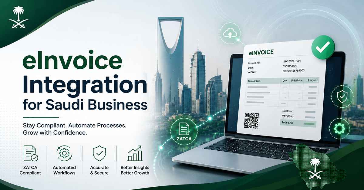 eInvoice Integration for Saudi Business