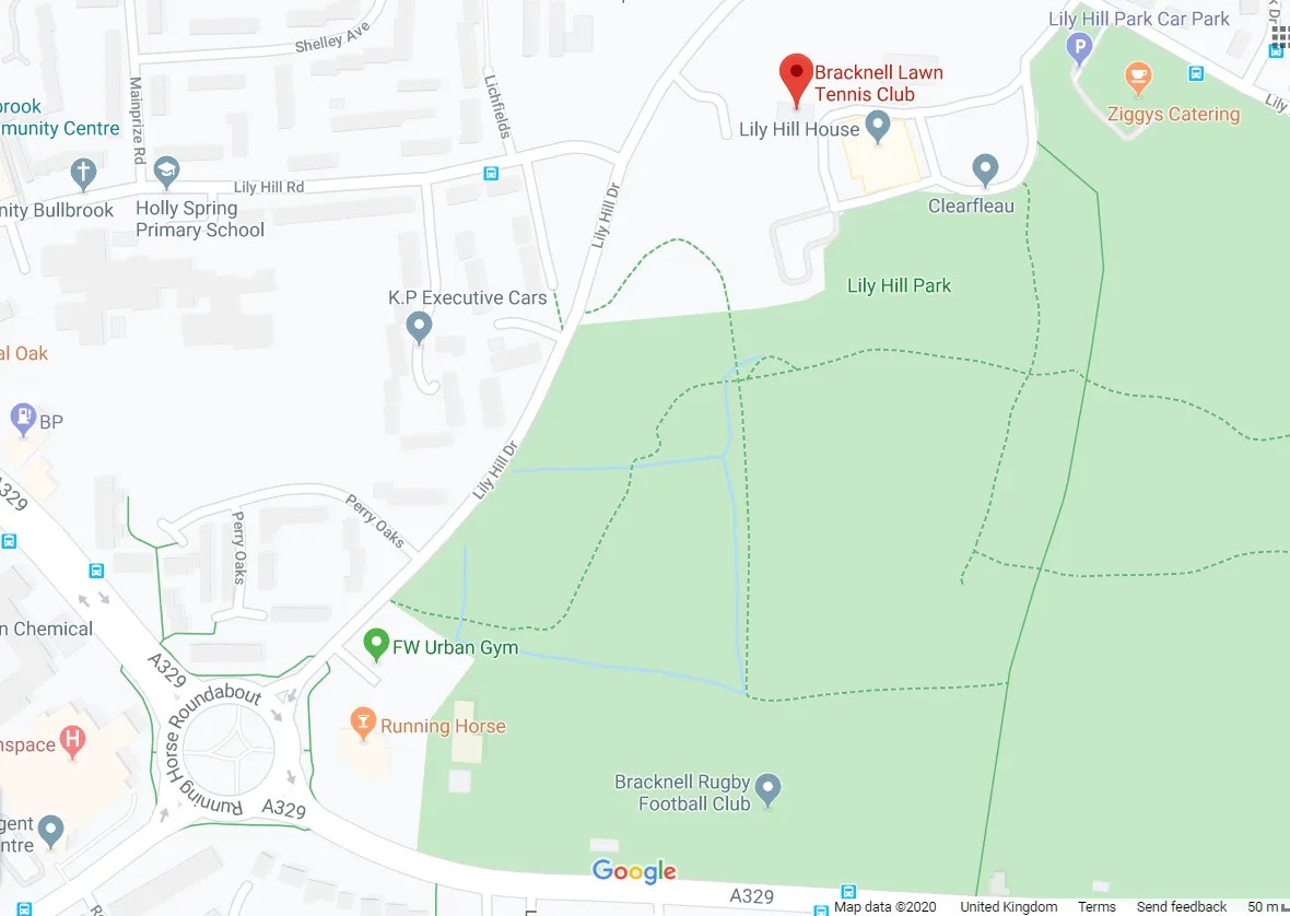 Map location