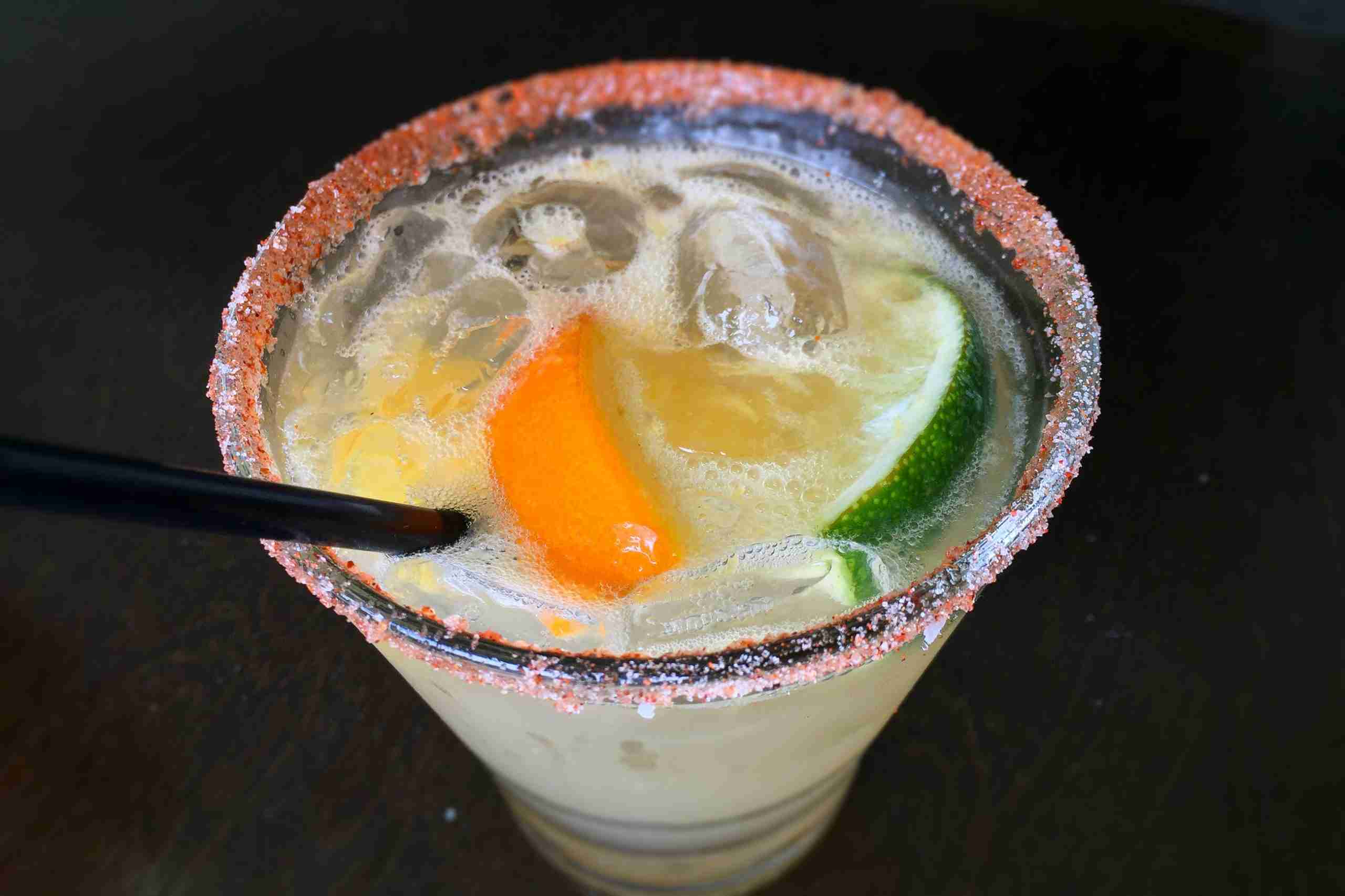 Margarita at Playa Amor (photo by Brad A Johnson)