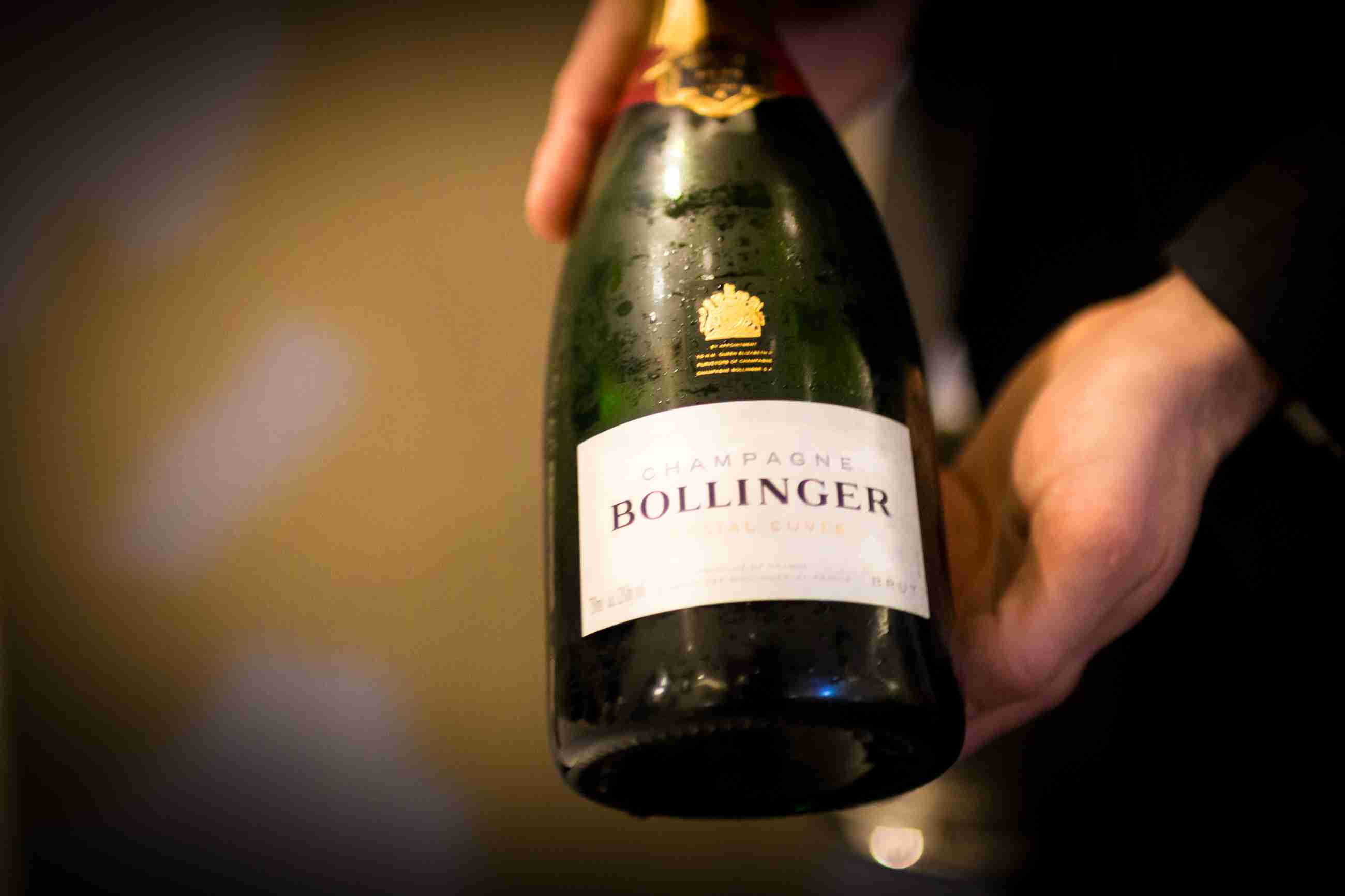 Bollinger at Alinea, Chicago (Photo by Brad A. Johnson)