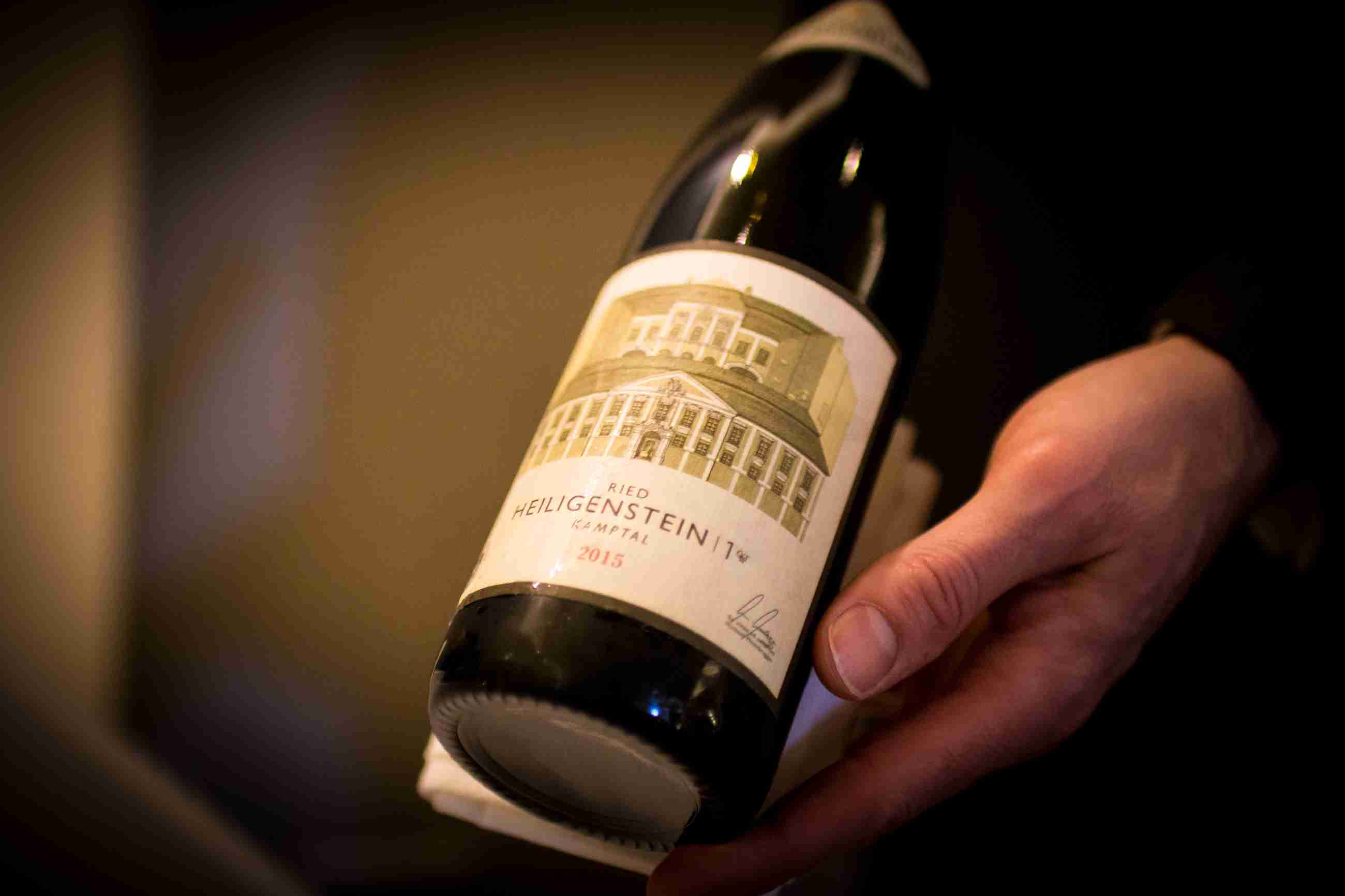 Austrian Riesling at Alinea, Chicago (Photo by Brad A. Johnson)