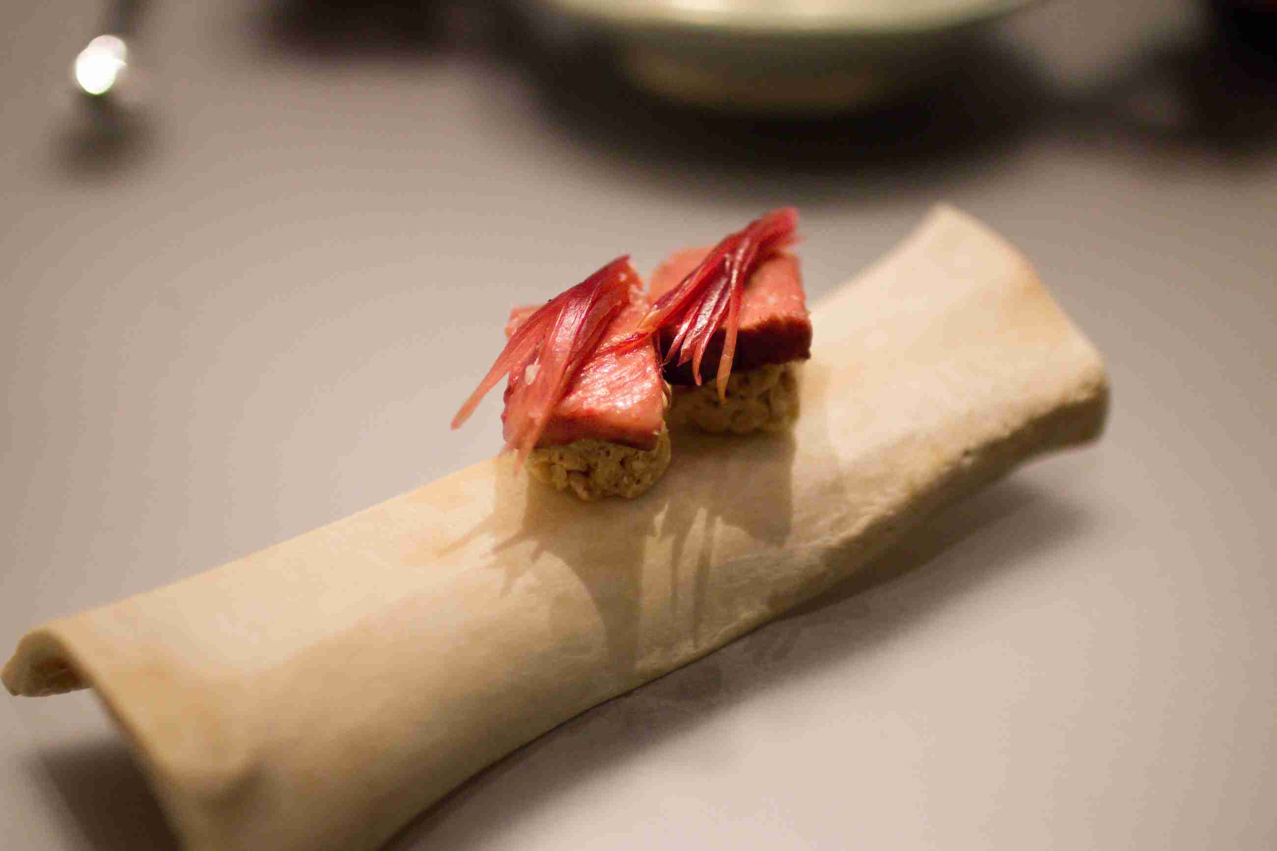 "Bone" at Alinea, Chicago (Photo by Brad A. Johnson)