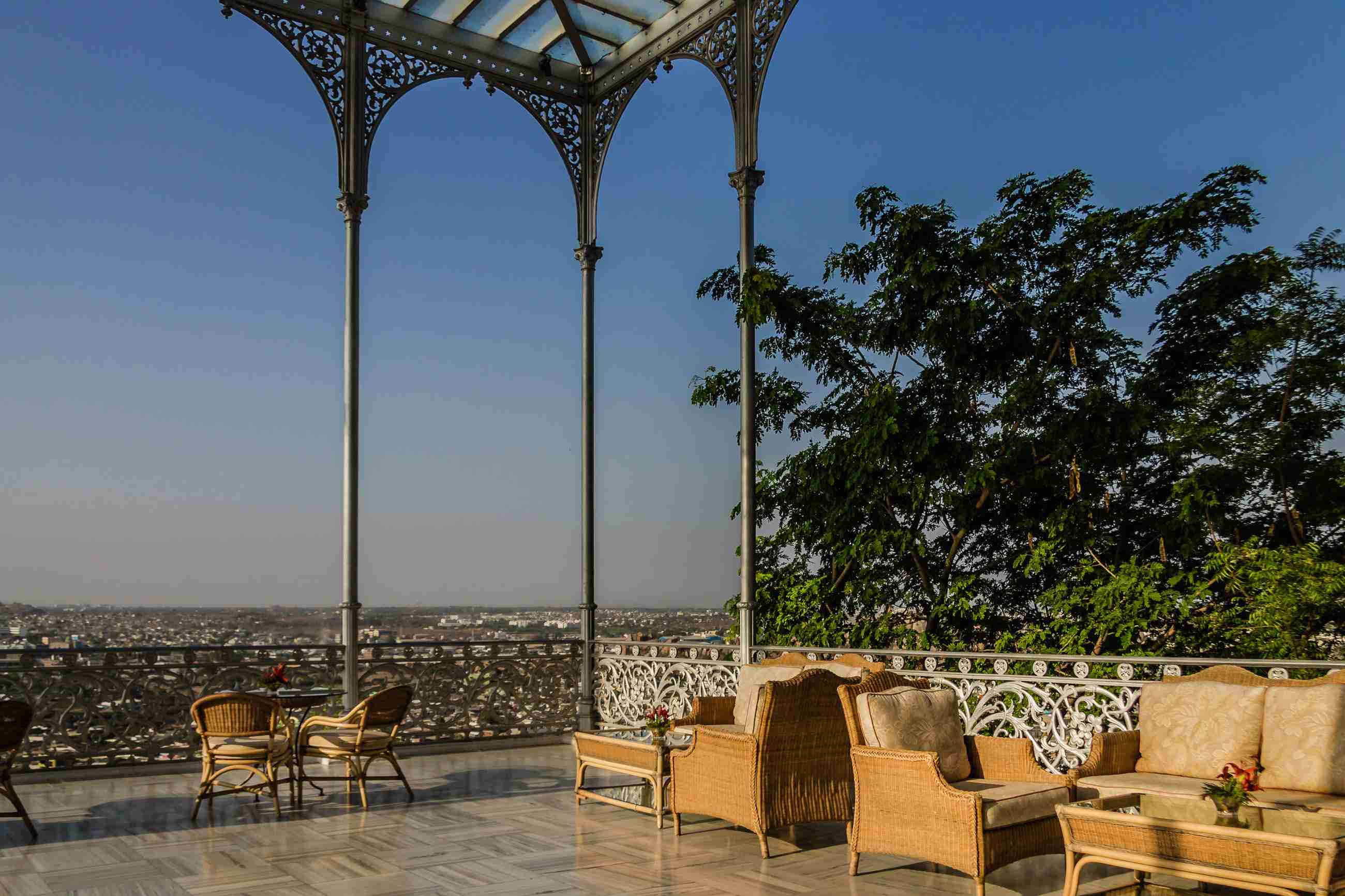 Falaknuma Palace, Hyderabad, India (photo by Brad A Johnson)