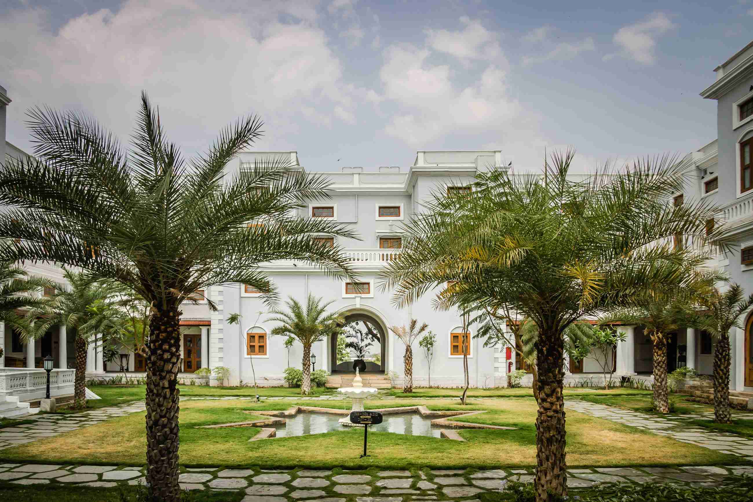 Falaknuma Palace, Hyderabad, India (photos by Brad A Johnson)